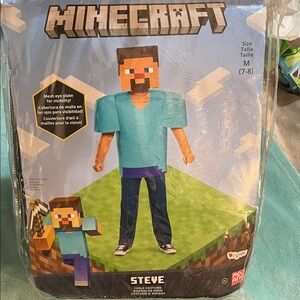 Minecraft Steve Child Costume - Blue